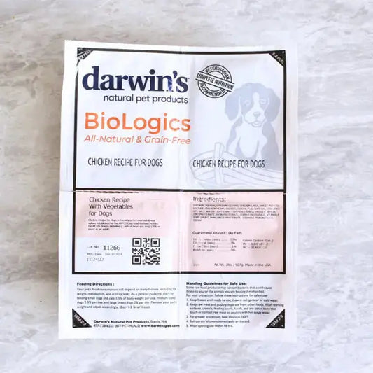 BioLogics Chicken for Dogs Darwin's