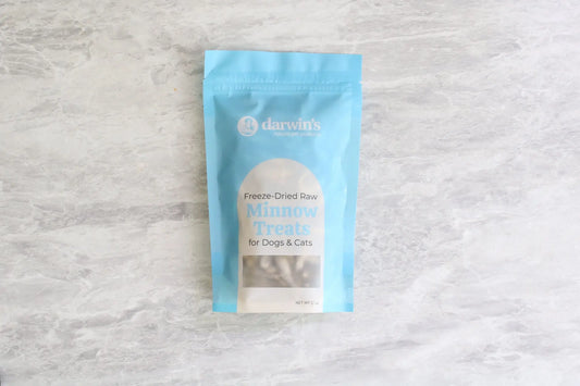 freeze dried minnows