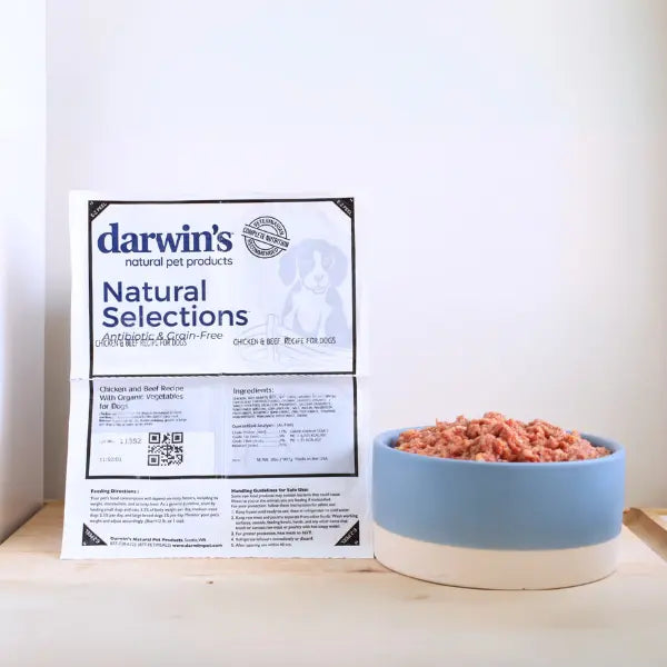 Chicken Beef Blend Dog Food: Natural Selections Darwin's