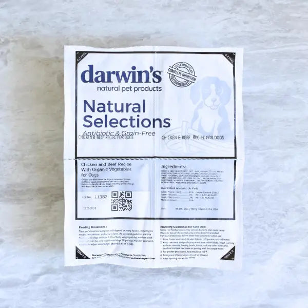 Natural Selections Chicken & Beef for Dogs Darwin's