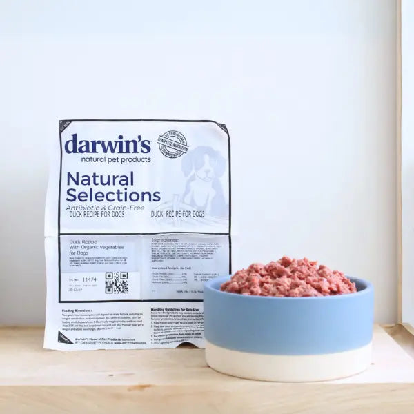 Natural Selections Raw Duck for Dogs