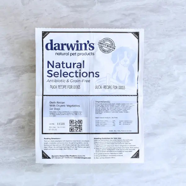 Natural Selections Duck for Dogs Darwin's