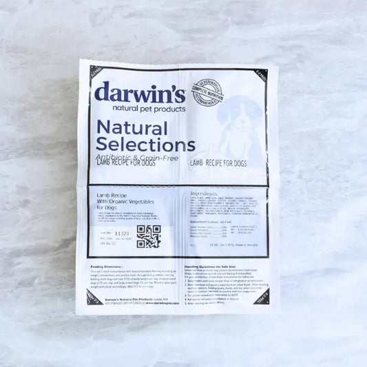 Natural Selections Lamb for Dogs Darwin's