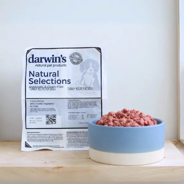 Raw Turkey Dog Food: Natural Selections Darwin's