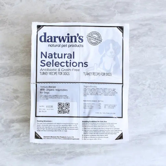 Natural Selections Turkey for Dogs Darwin's