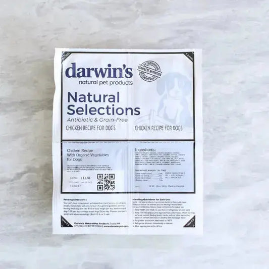 Natural Selections Chicken for Dogs Darwin's