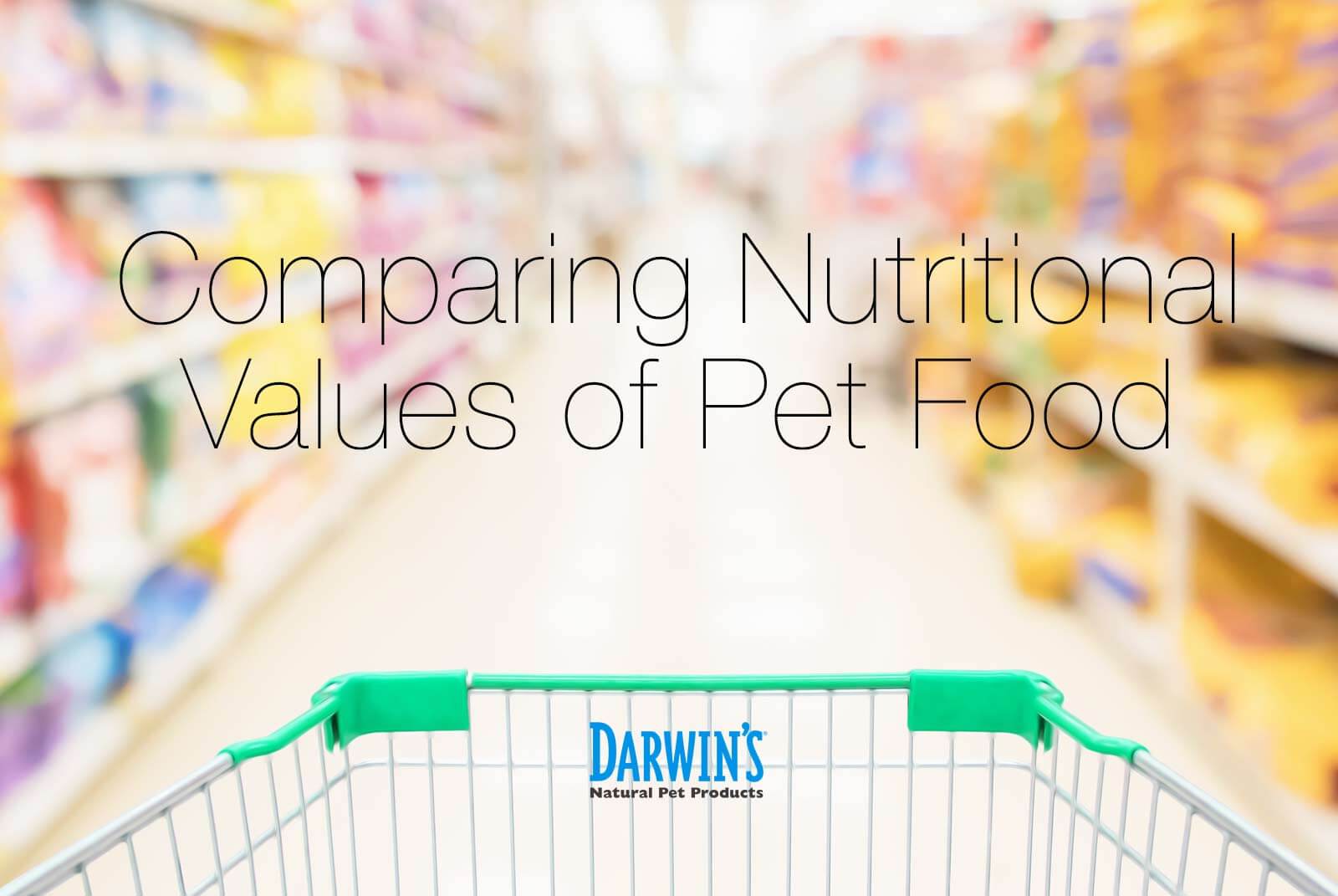 Comparing Nutrition in Pet Foods